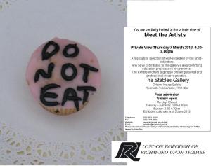 Meet the Artists Invite